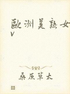 欧洲美熟女乱av封面