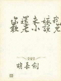 你还未嫁我怎么敢老小说免费阅读