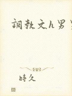 调教文h男男封面