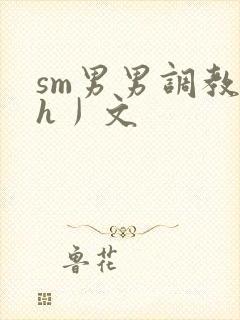 sm男男调教〈h丿文