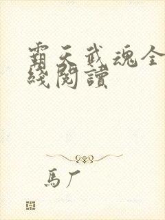 霸天武魂全文在线阅读封面