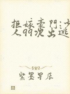 拒嫁豪门:少夫人99次出逃》封面