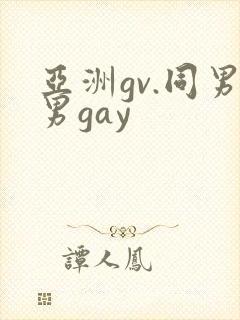 亚洲gv.同男男gay封面