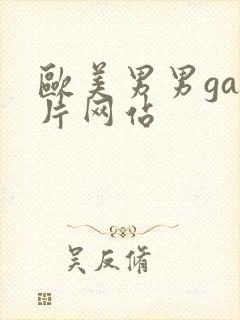 欧美男男gay片网站