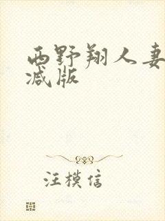 西野翔人妻未删减版