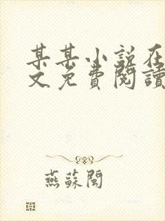 某某小说在线全文免费阅读