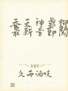 吞天神鼎柳无邪最新章节阅读