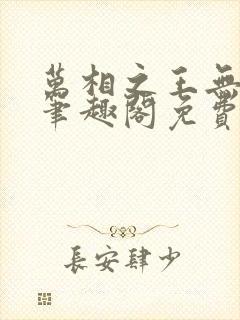 万相之王无弹窗笔趣阁免费封面