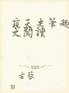 窥天光笔趣阁全文阅读封面