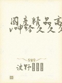 国产精品高潮av呻吟久久久