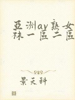 亚洲av熟女丝袜一区二区三区