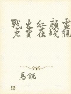 战火红颜电视剧免费在线观看