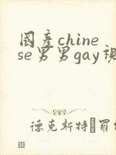 国产chinese男男gay视频网