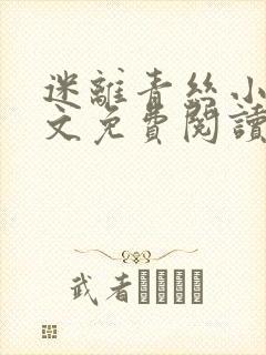 迷离青丝小说全文免费阅读最新章节封面