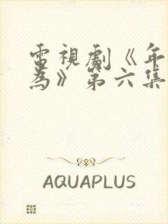 电视剧《年少有为》第六集免费观看