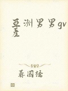 亚洲男男gv国产