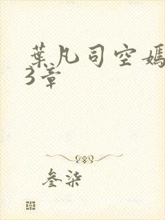 叶凡司空嫣然83章