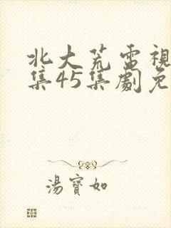 北大荒电视剧全集45集剧免费观看