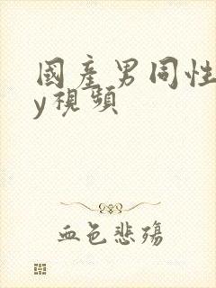 国产男同性gay视频