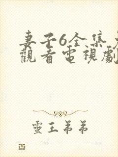 妻子6全集免费观看电视剧第11集