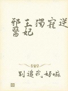 邪王独宠逆天小医妃