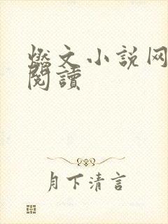 燃文小说网在线阅读封面