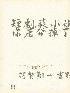 短剧,苏小姐,你老公掉了