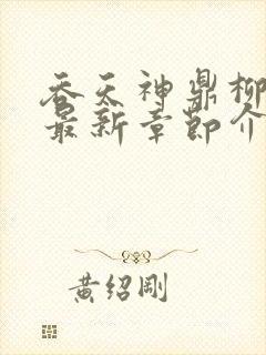 吞天神鼎柳无邪最新章节介绍