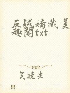 反贼娇藏美人笔趣阁txt