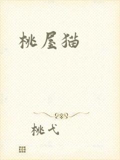 桃屋猫封面