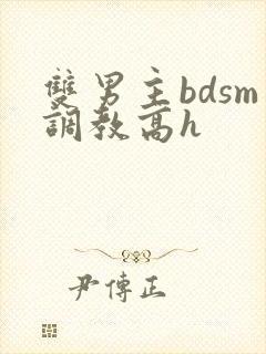 双男主bdsm调教高h