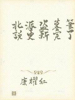 北派盗墓笔记小说更新完了吗封面