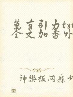 万有引力txt全文加番外