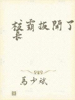 校霸扳开了小班长封面