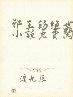 邪王的绝世毒妃小说免费阅读