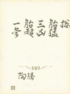 一胎三胎总裁爹爹超凶猛