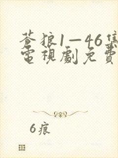 苍狼1—46集电视剧免费观看下载