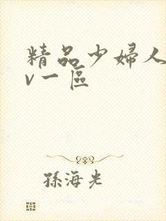 精品少妇人妻av一区