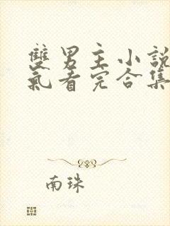 双男主小说一口气看完合集