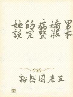 她的病娇男友小说完整版本封面