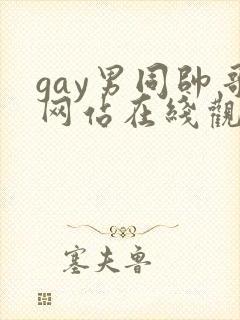 gay男同帅哥网站在线观看封面