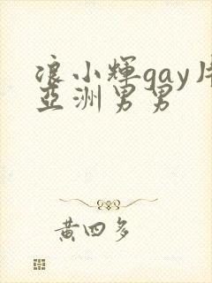 浪小辉gay片亚洲男男封面
