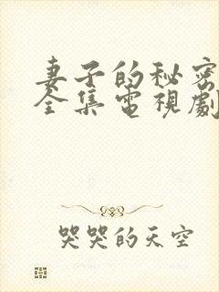 妻子的秘密在线全集电视剧免费观看封面