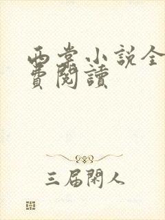 西棠小说全文免费阅读