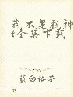 我不是戏神txt全集下载封面