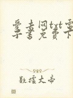 爱去网txt电子书免费下载