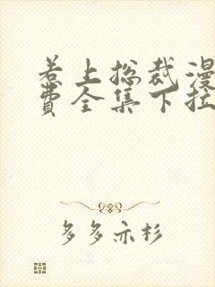 惹上总裁漫画免费全集下拉式