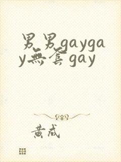 男男gaygay无套gay