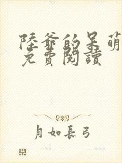 陆爷的呆萌甜妻免费阅读