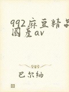 992麻豆精品国产av